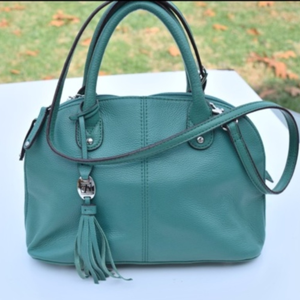 Tignanello - Genuine Leather Satchel/Crossbody